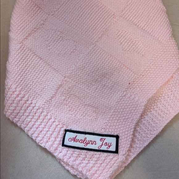 Custom orders only! knitted baby blankets! - Picture 3 of 4